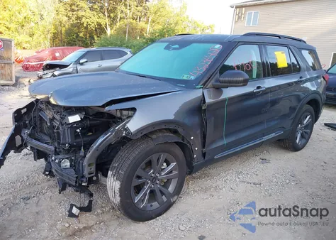 2025 Ford Explorer Active из США, поврежденный, VIN 1FMUK8DH9SGA00644